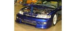 Honda Accord Sense Black Widow Style Side Skirts - BW-42S