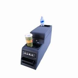 Rugged Ridge Locking Console - Denim Black - 31515