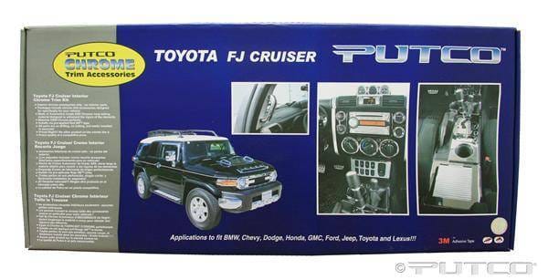 Toyota FJ Cruiser Putco Interior Chrome Accessory Kit - 34PC - 409001 thumbnail 2