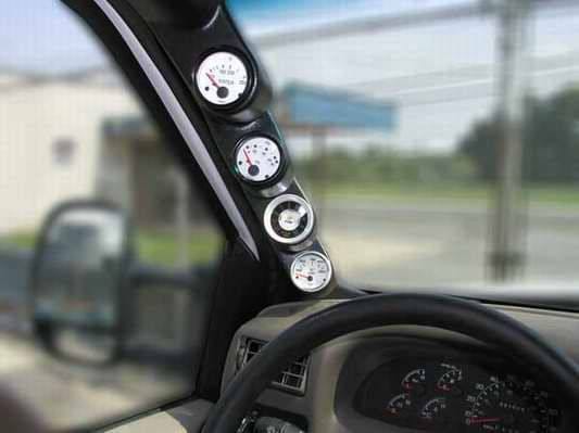 Pro Parts Full Pillar Quadruple Gauge Pod - 94018