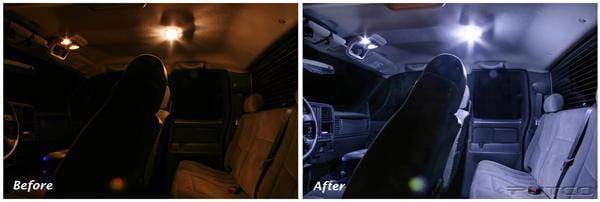 GMC Sierra Putco Premium LED Dome Lights - 980022 thumbnail 2