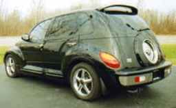 Chrysler Pt Cruiser DAR Spoilers OEM Look Roof Wing w/o Light ABS-531