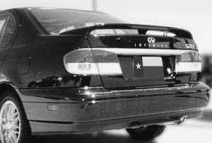 Infiniti G20 DAR Spoilers OEM Look 3 Post Wing w/ Light ABS-313