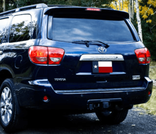 Toyota Sequoia DAR Spoilers OEM Look Roof Wing w/ Light ABS-718