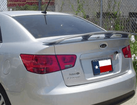 Kia Forte Sedan DAR Spoilers Custom 3 Post Wing w/o Light ABS-726