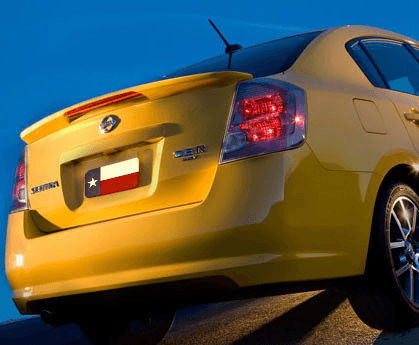 Nissan Sentra Se-R DAR Spoilers OEM Look Flush Wing w/ Light ABS-706