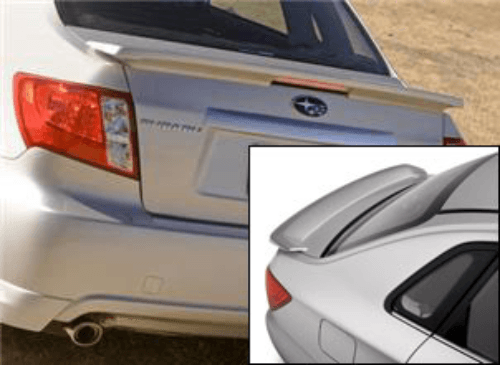 Subaru Impreza DAR Spoilers OEM Look Flush Wing w/ Light ABS-715