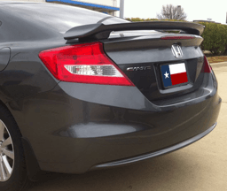 Honda Civic Coupe DAR Spoilers Custom 3 Post Wing w/o Light ABS-761