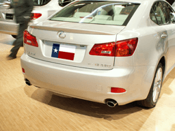 Lexus IS250 DAR Spoilers OEM Look Trunk Lip Wing w/o Light ABS-762
