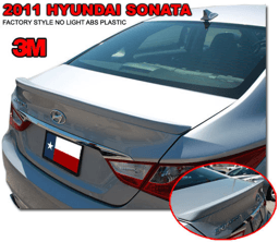 Hyundai Sonata DAR Spoilers OEM Look Trunk Lip Wing w/o Light ABS-743