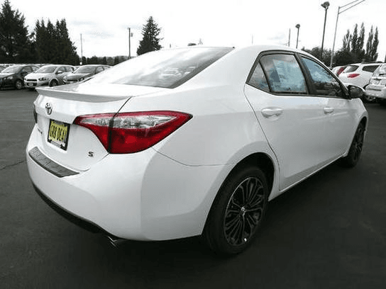 Toyota Corolla DAR Spoilers OEM Look Trunk Lip Wing w/o Light ABS-779
