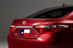Toyota Camry DAR Spoilers OEM Look Trunk Lip Wing w/o Light ABS-785