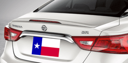 Nissan Maxima (Sm) DAR Spoilers OEM Look Trunk Lip Wing w/ Light ABS-791