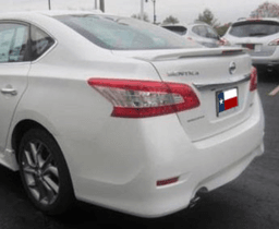 Nissan Sentra DAR Spoilers OEM Look Flush Wing w/ Light ABS-768