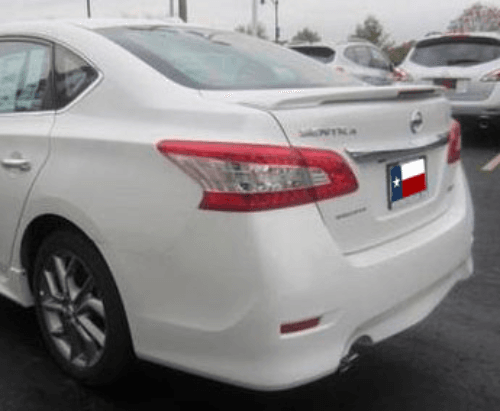 Nissan Sentra DAR Spoilers OEM Look Flush Wing w/ Light ABS-768