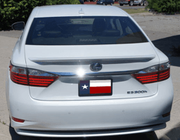 Lexus ES DAR Spoilers OEM Look Trunk Lip Wing w/o Light ABS-769