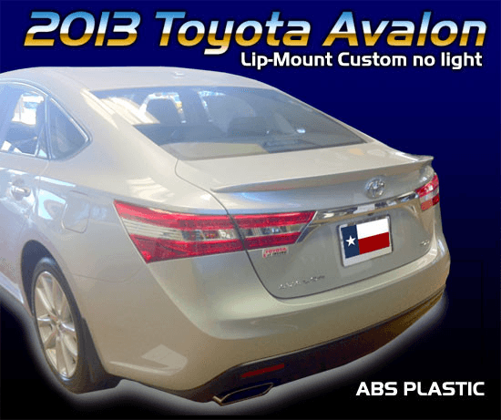 Toyota Avalon DAR Spoilers Custom Trunk Lip Wing w/o Light ABS-772