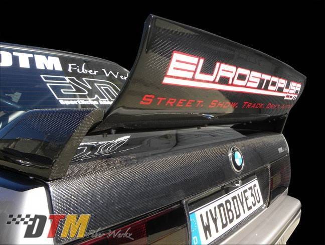 BMW 3 Series DTM Fiberwerkz Evo DTM Style Spoiler - E30 Evo DTM thumbnail 2
