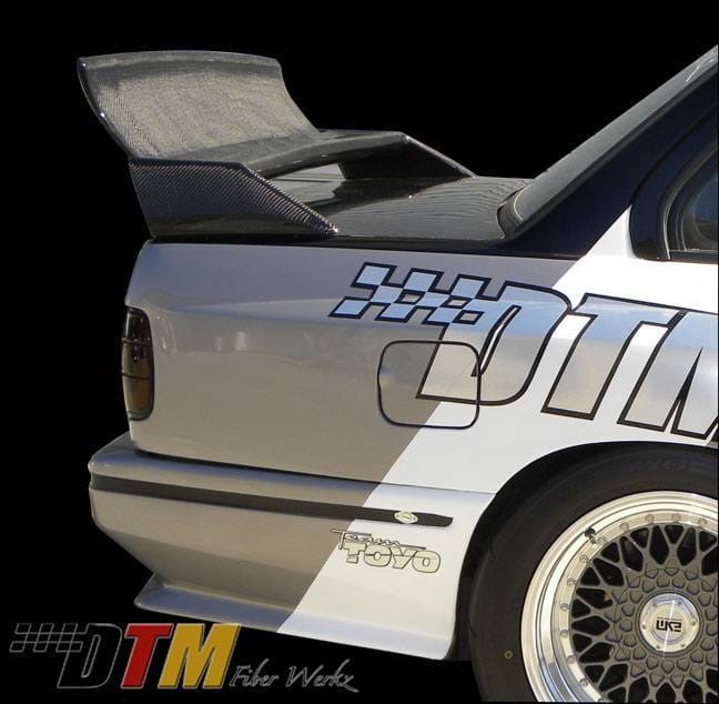 BMW 3 Series DTM Fiberwerkz Evo DTM Style Spoiler - E30 Evo DTM thumbnail 3