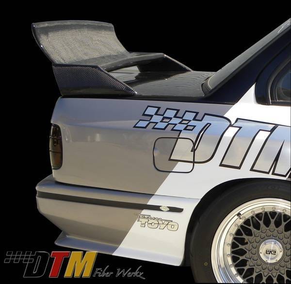 BMW 3 Series DTM Fiberwerkz Evo Spoiler - E30-EVO-DTM thumbnail 4