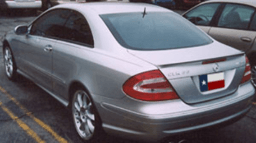 Mercedes CLK55 DAR Spoilers OEM Look Trunk Lip Wing w/o Light FG-009