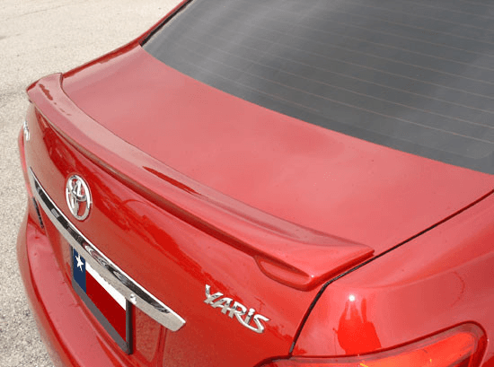 Toyota Yaris 4-Dr DAR Spoilers Custom Trunk Lip Wing w/o Light FG-058