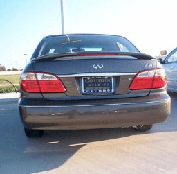 Toyota Avalon DAR Spoilers Custom 3 Post Wing w/ Light FG-048