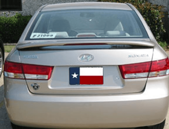 Hyundai Sonata DAR Spoilers Custom 3 Post Wing w/ Light FG-048