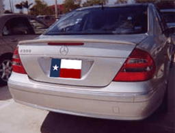 Mercedes E-Class DAR Spoilers OEM Look Trunk Lip Wing w/o Light FG-077
