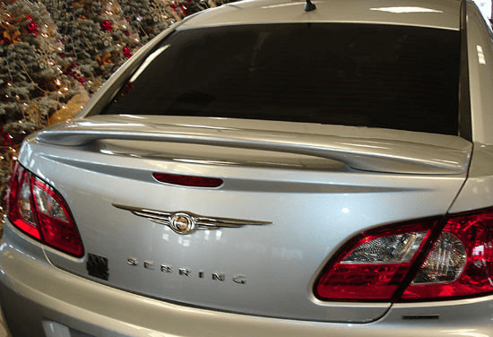Chrysler Sebring 4-Dr DAR Spoilers Custom 3 Post Wing w/o Light FG-066