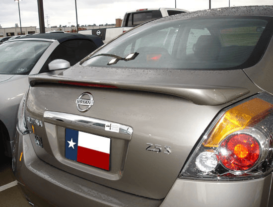 Nissan Altima 4-Dr DAR Spoilers OEM Look Flush Wing w/ Light FG-071