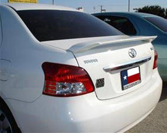 Toyota Yaris 4-Dr DAR Spoilers Custom 3 Post Wing w/o Light FG-096
