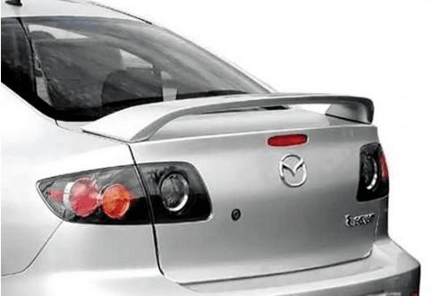 Mazda 3 Sedan DAR Spoilers OEM Look 3 Post Wing w/o Light FG-160