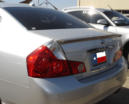 Infiniti M35/M45 (Small) DAR Spoilers Custom Trunk Lip Wing w/o Light FG-162
