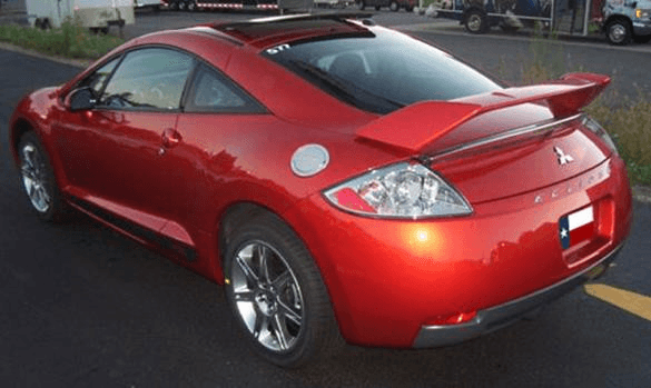 Mitsubishi Eclipse Roadster DAR Spoilers OEM Look 3 Post Wing w/o Light FG-136