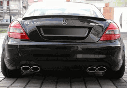 Mercedes SLK DAR Spoilers OEM Look Trunk Lip Wing w/o Light FG-206