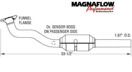 MagnaFlow Direct Fit Catalytic Converter - 22924