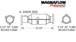 MagnaFlow Direct Fit Catalytic Converter - 22929