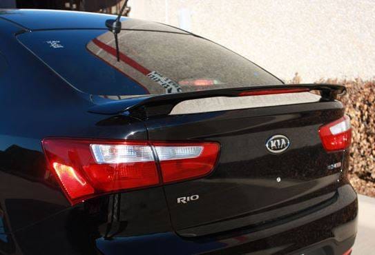 Kia Rio 4-Dr DAR Spoilers Custom 3 Post Wing w/ Light FG-217