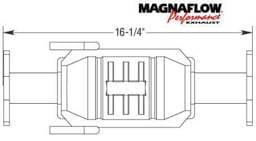 MagnaFlow Direct Fit Catalytic Converter - 23243