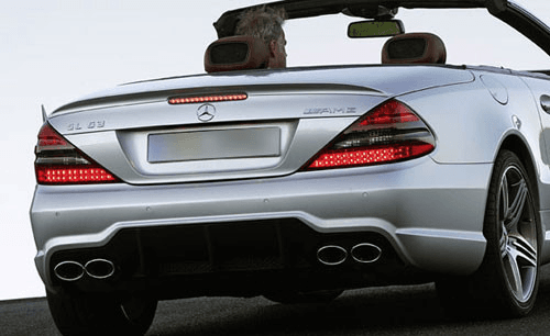 Mercedes SL63 DAR Spoilers OEM Look Trunk Lip Wing w/o Light FG-234
