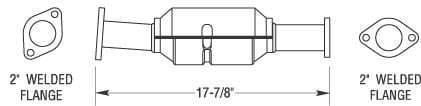 MagnaFlow Direct Fit Catalytic Converter - 23249