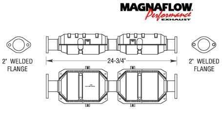 MagnaFlow Direct Fit Catalytic Converter - 23250