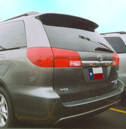 Toyota Sienna DAR Spoilers OEM Look Roof Wing w/ Light FG-243