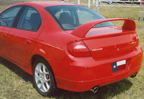 Dodge Neon Srt Hi-Wing DAR Spoilers OEM Look 3 Post Wing w/o Light FG-220