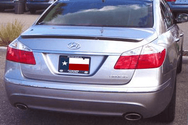 Hyundai Genesis Sedan DAR Spoilers Custom Trunk Lip Wing w/o Light FG-221