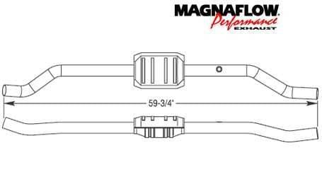 MagnaFlow Direct Fit Catalytic Converter - 23232