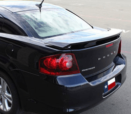 Dodge Avenger DAR Spoilers OEM Look 3 Post Wing w/o Light FG-277