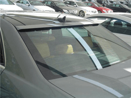 Mercedes E-Class Sedan DAR Spoilers OEM Look Rear Wing w/o Light FG-254