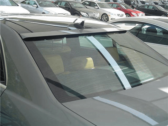 Mercedes E-Class Sedan DAR Spoilers OEM Look Rear Wing w/o Light FG-254